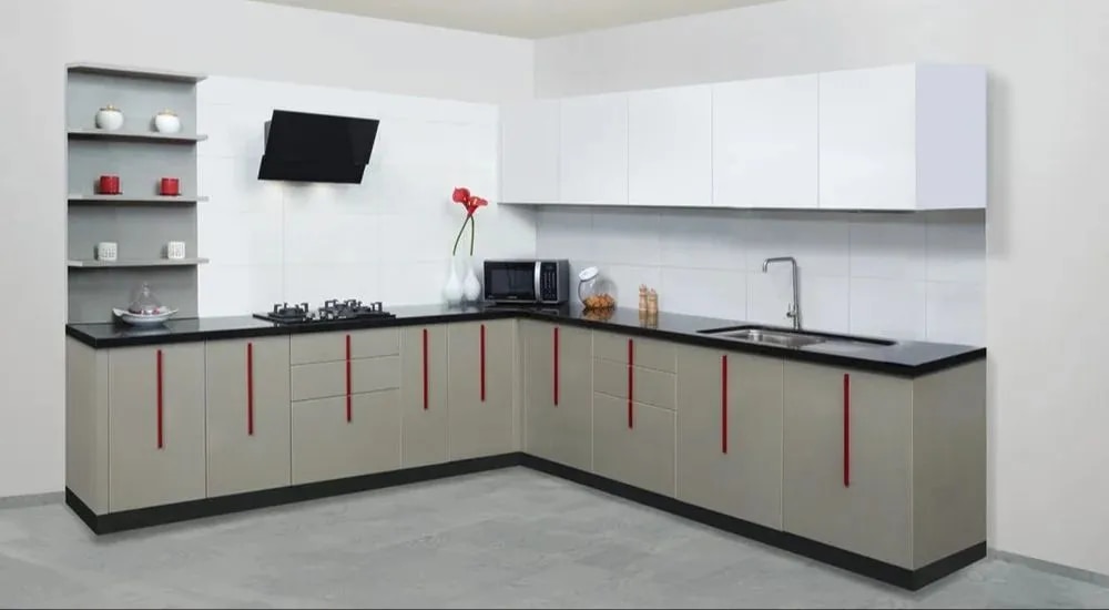 Glossy Finish Modular Kitchens image 1