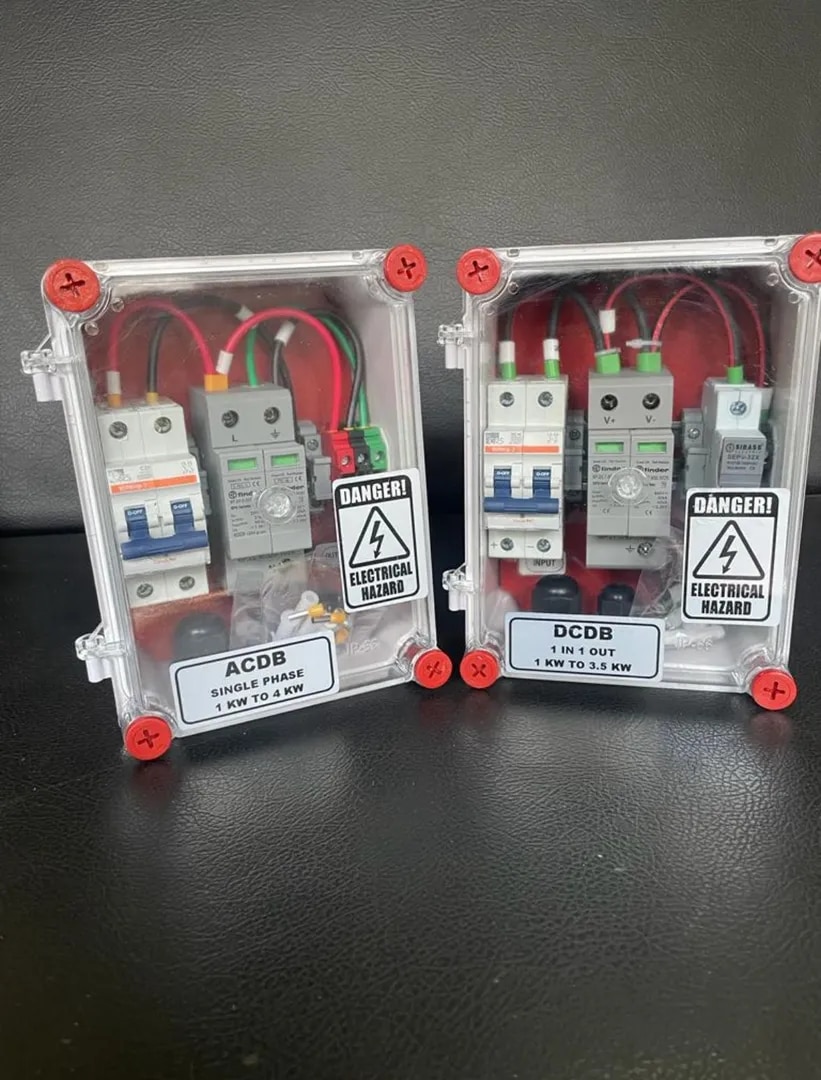 ACDB AND DCDB FOR SYSTEM PROTECTION - PRIDE RENEWABLE ENERGY image 1