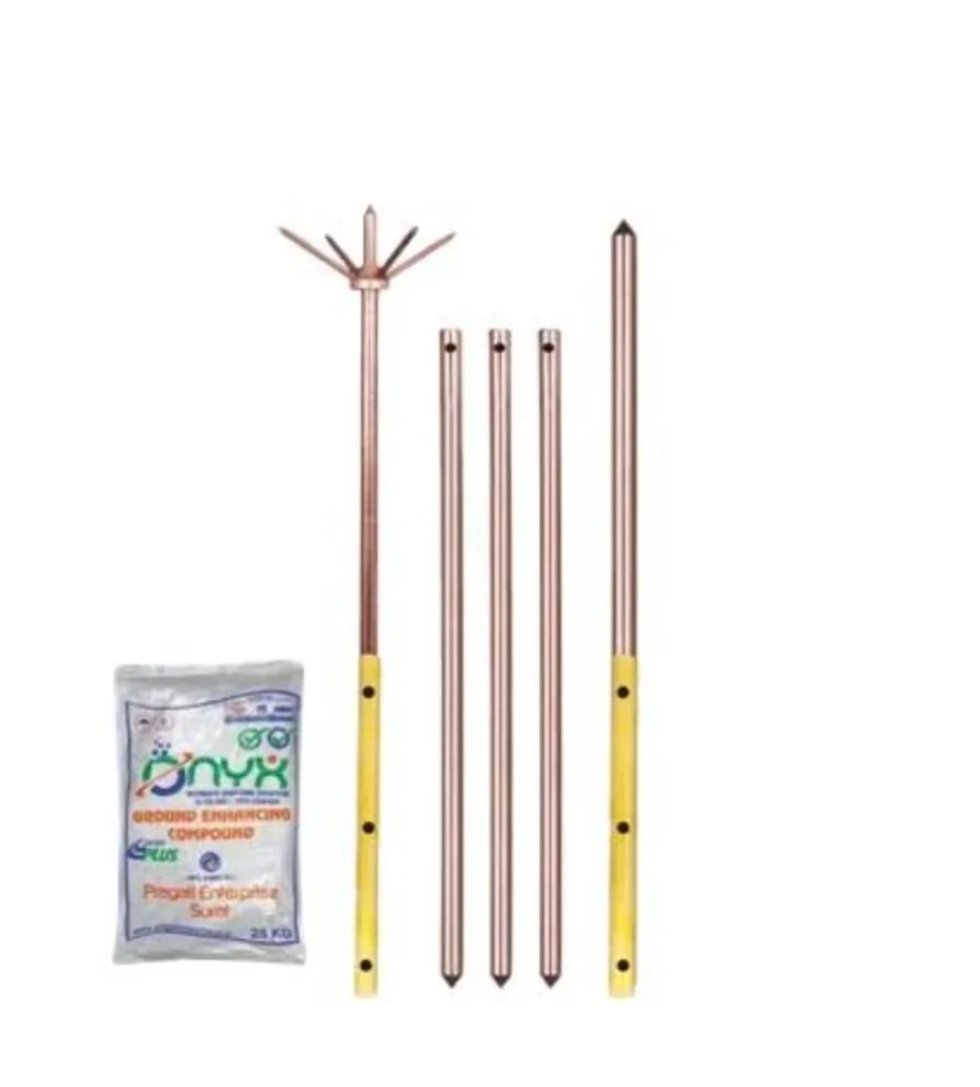 SINGLE AND MULTI SPIKE EARTHING KIT - PRIDE RENEWABLE ENERGY image 1