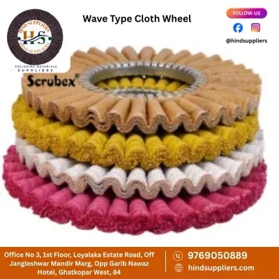 Wave Type Cloth Wheel image 1