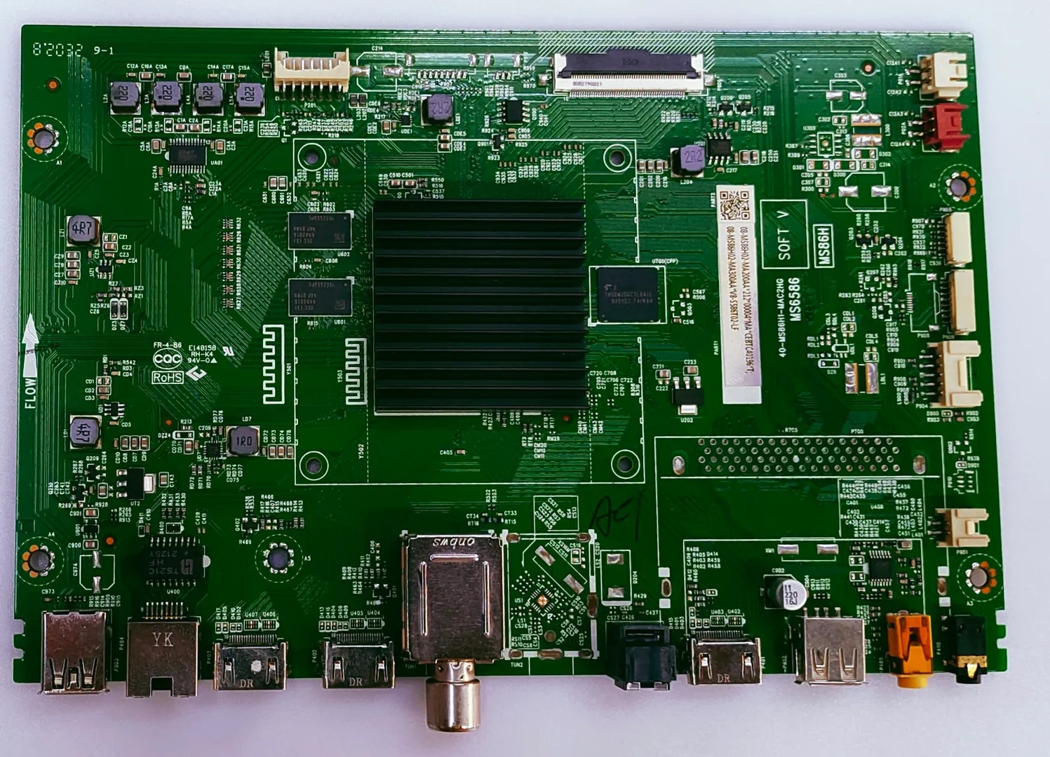 TCL 50N500 4K ANDROID LED TV MOTHER BOARD image 1