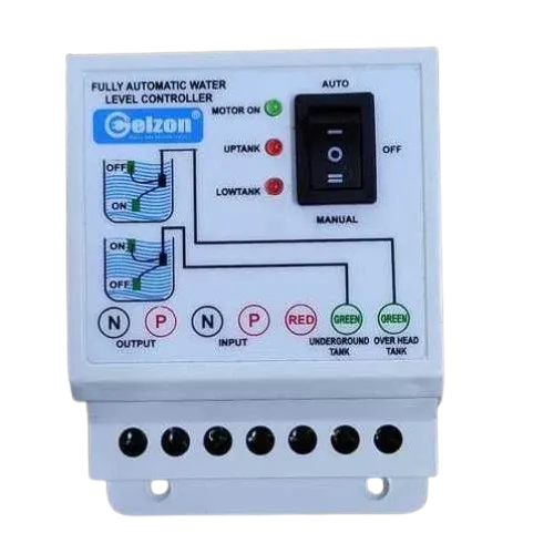 AUTOMATIC WATER LEVEL CONTROLLER WITH GELZON CABLE FLOAT SWITCH image 1