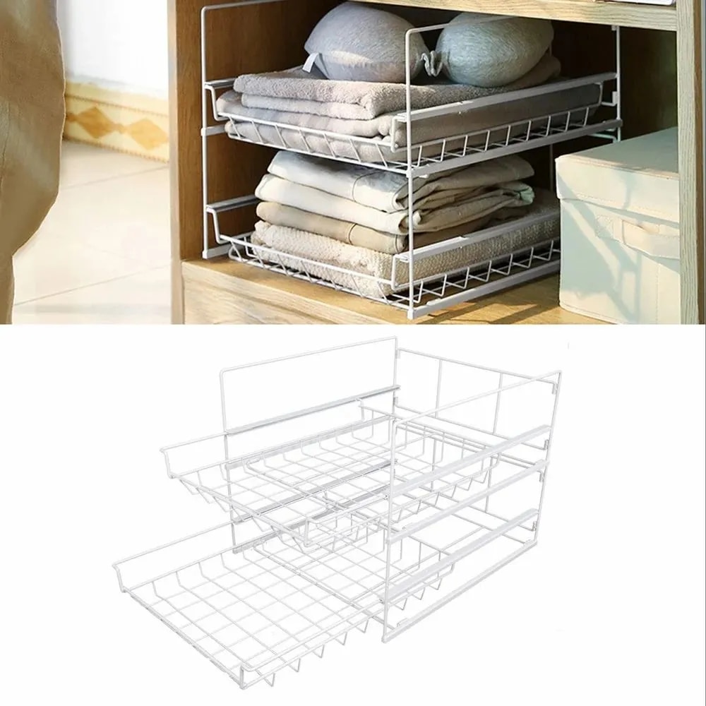 Storage Baskets For Wardrobe image 1