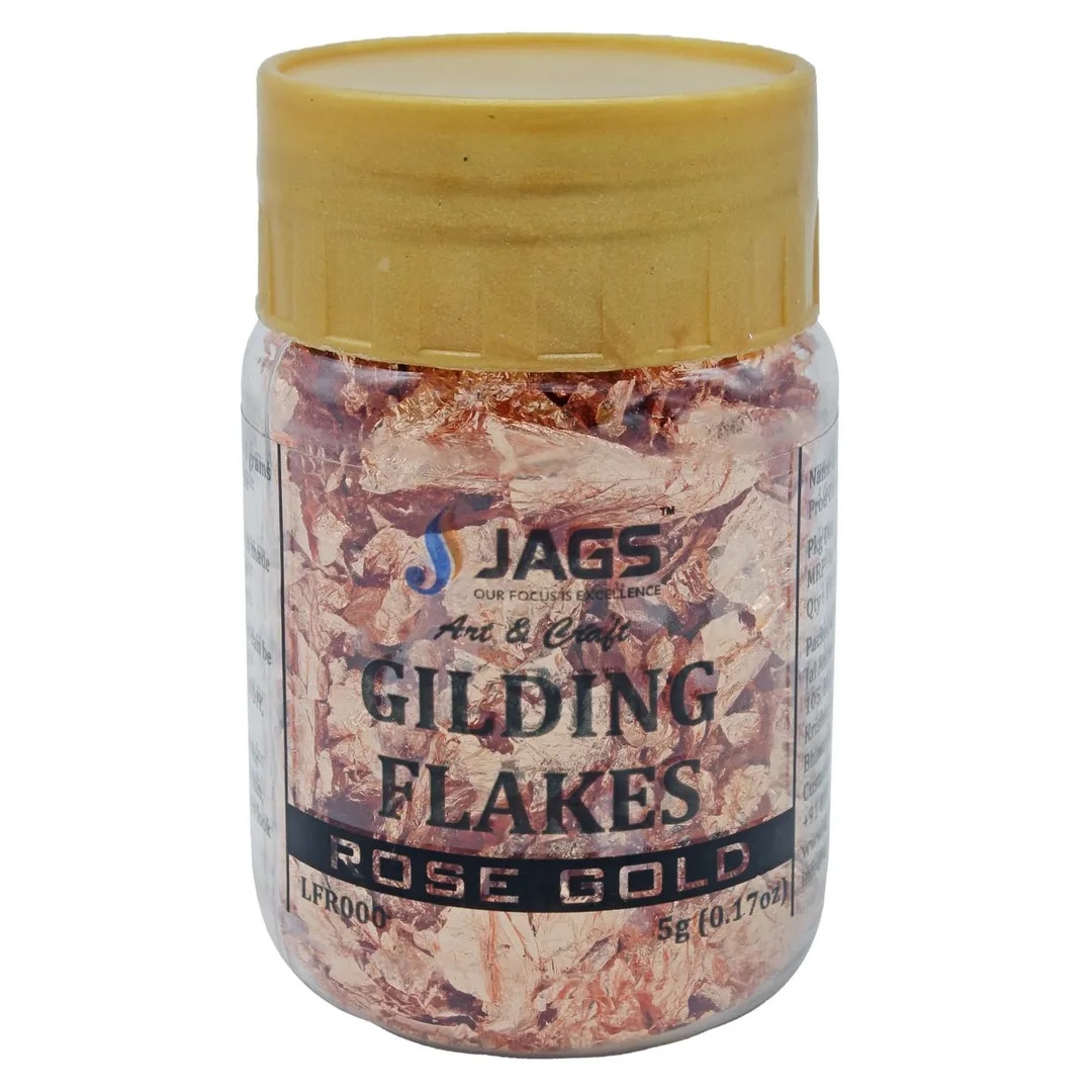 Gilding Flakes Big Bottel Rose Gold image 1