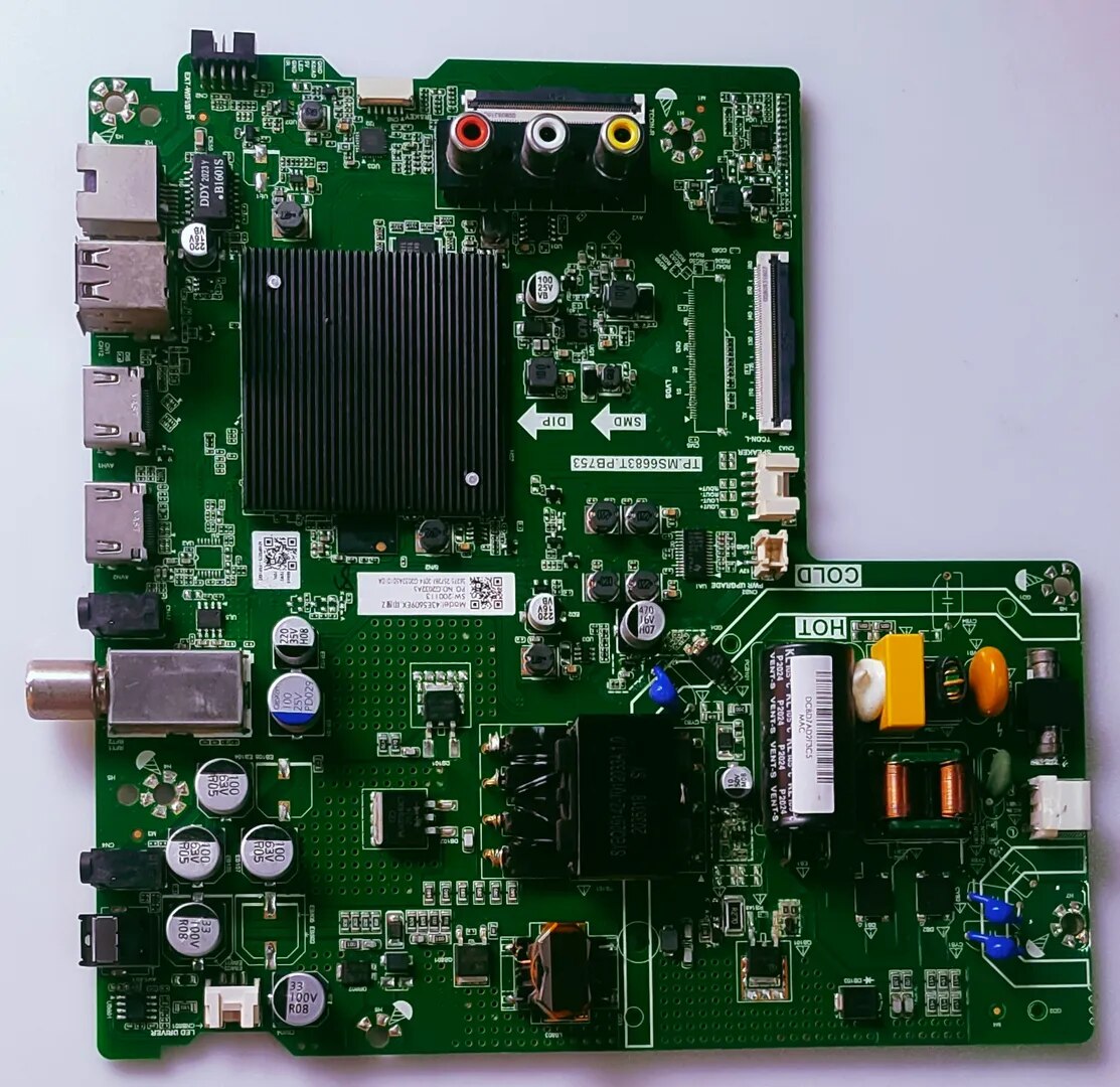 VU 43GA LED TV FHD MOTHER BOARD image 1