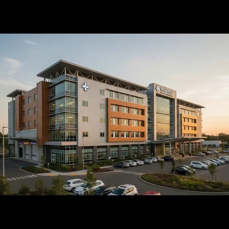 Hospital Building Structure Manufacturer image 1