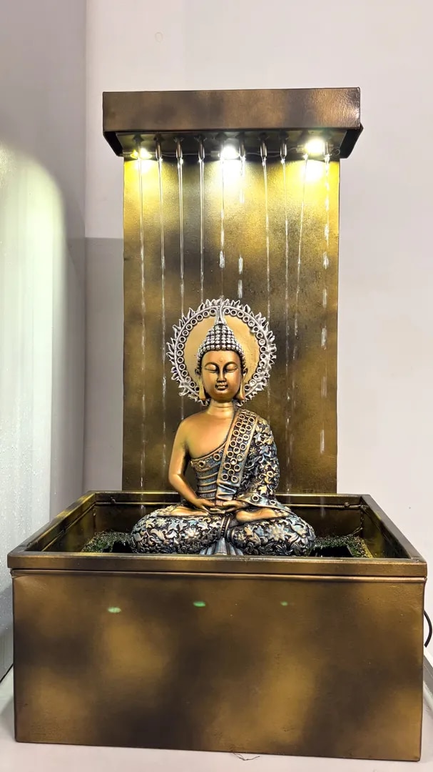 God Budhha Water Curtain Fountain image 1