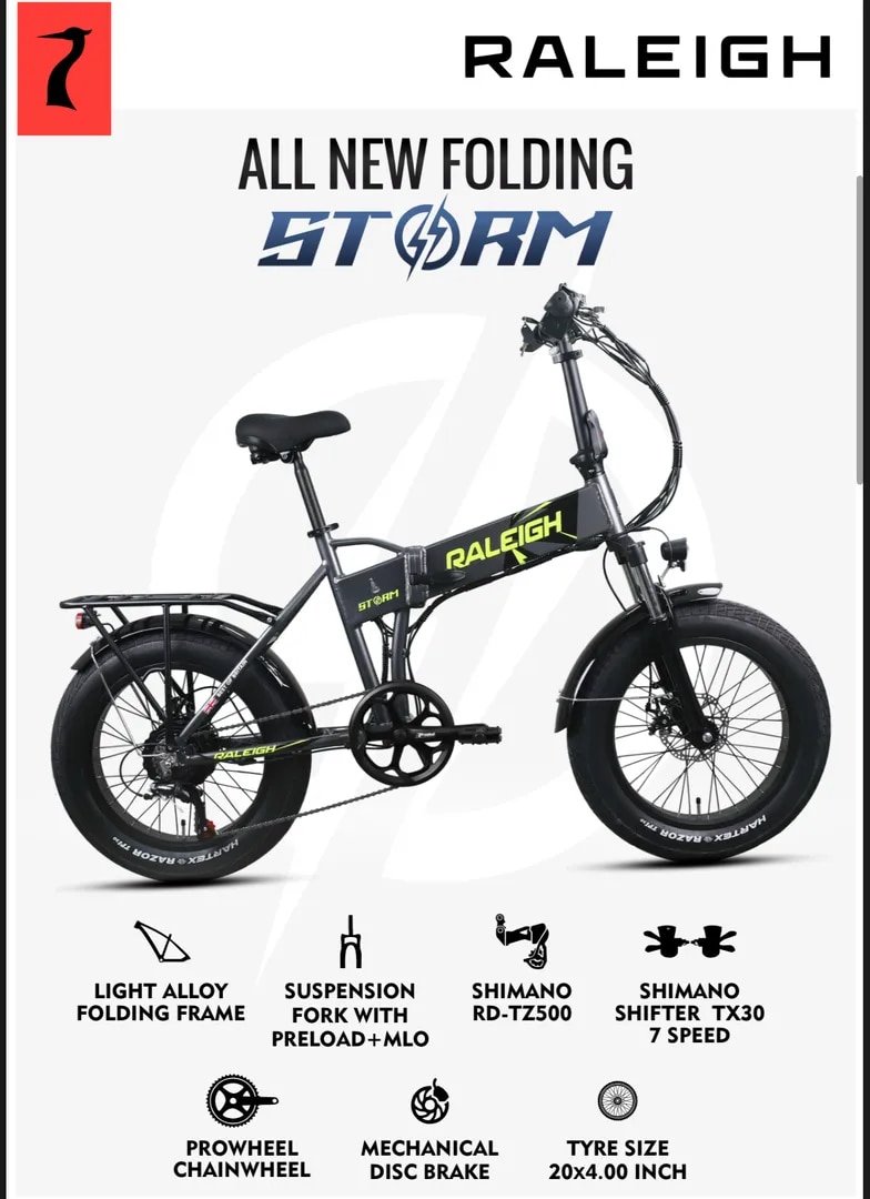 RALEIGH E-STORM (E-BIKE) image 1