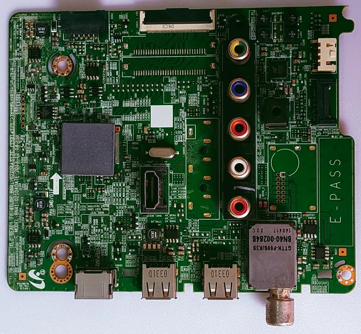 SAMSUNG UA48H5100AR LED TV FHD MOTHER BOARD image 1