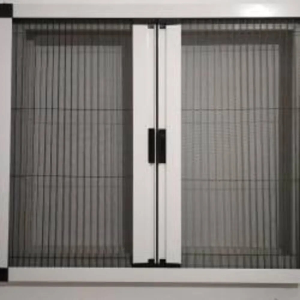 Sliding SS pleated Mosquito Net image 1