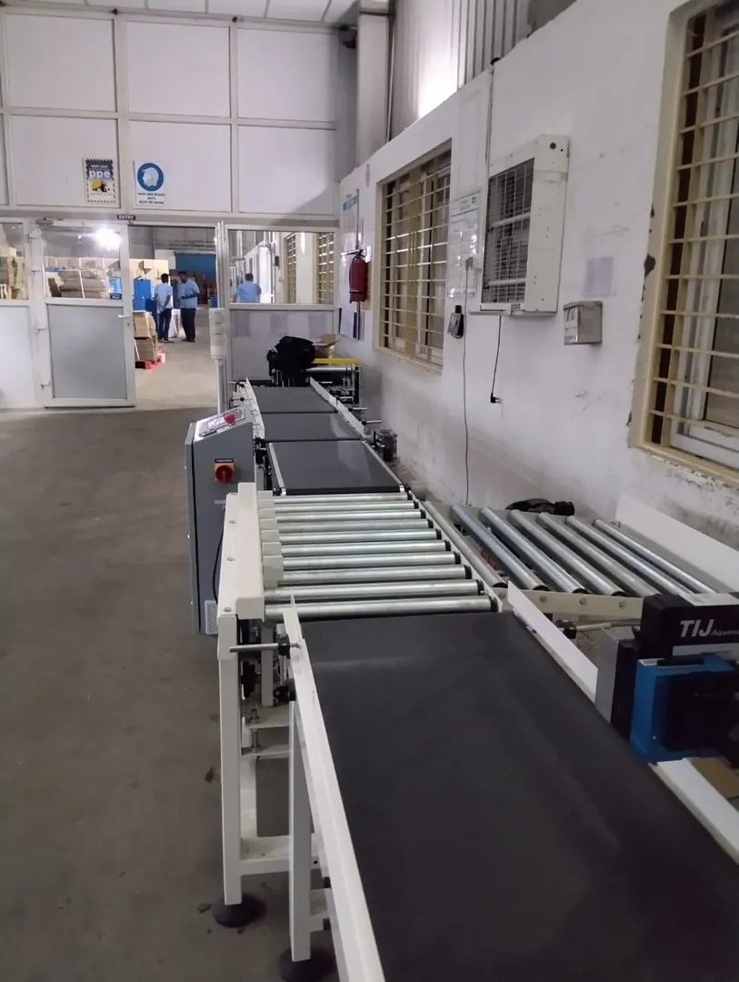 CHECKWEIGHER WITH REJECTION CONVEYOR WITH INKJET PRINTING image 1