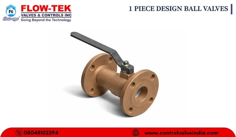 1 PIECE DESIGN BALL VALVES image 1