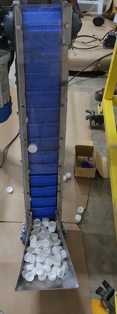 BOTTLE CAP MODULAR CONVEYOR image 1