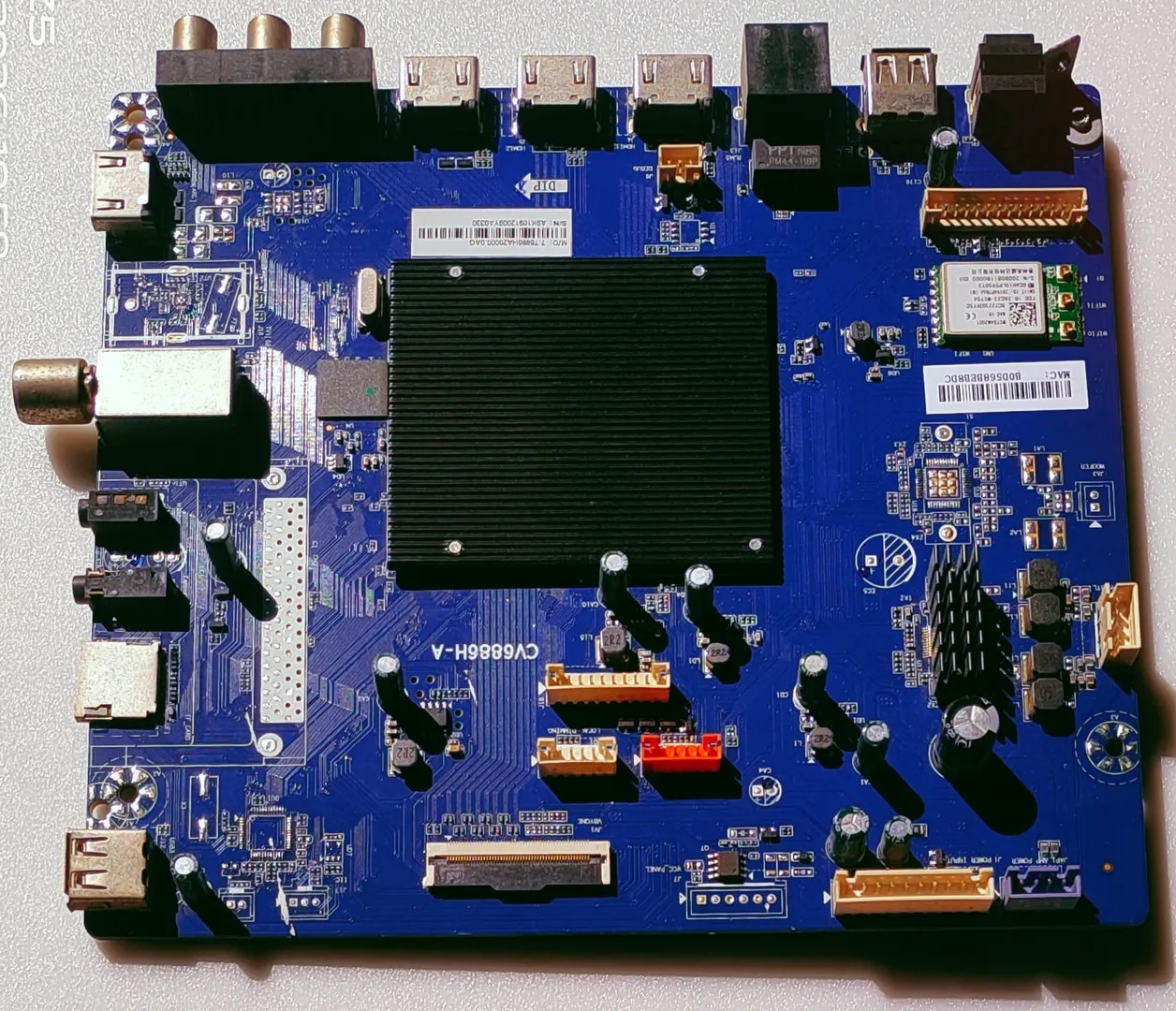 HAIER LE65K6600HQGA 4K LED TV ANDROID MOTHER BOARD image 1