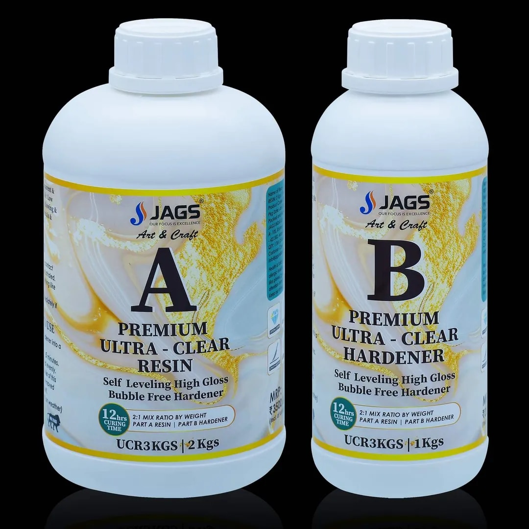 Ultra Clear Set Resin 2 Kg Hardener 1Kg UCR3KGS image 1