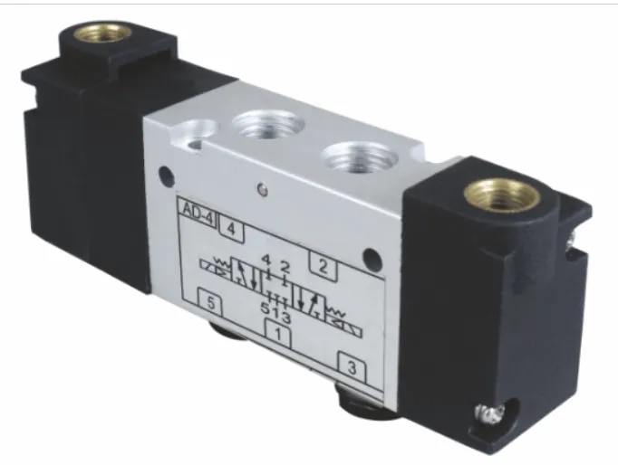 5/3 Way 3 Position Double Pilot Valve image 1