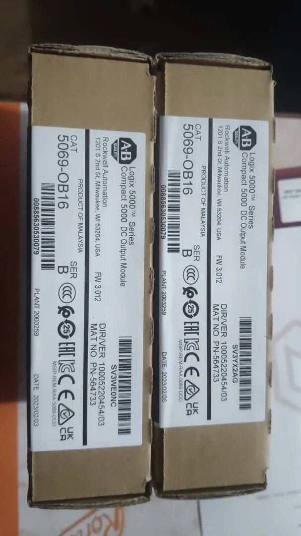 ALLEN BRADLEY PLC OUTPUT MODULE 5069-OB16 5069OB16 image 1