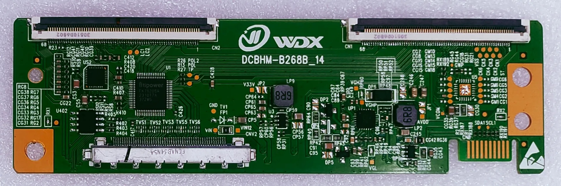 DCBHM-B268B_14 LED TV FHD TCON 43" BOE PANEL HV430FHB-F90 image 1