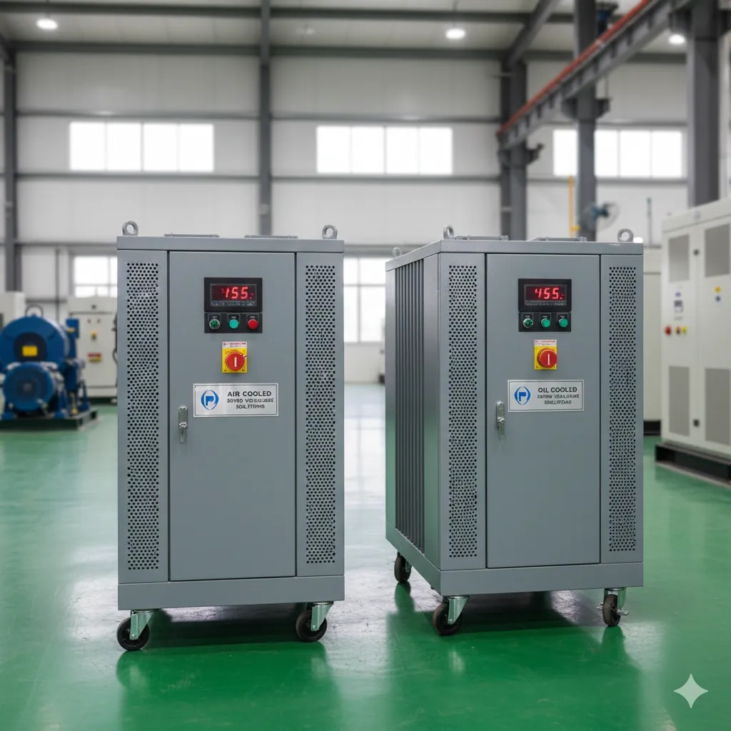 Air Cooled & Oil Cooled Servo Voltage Stabilisers image 1