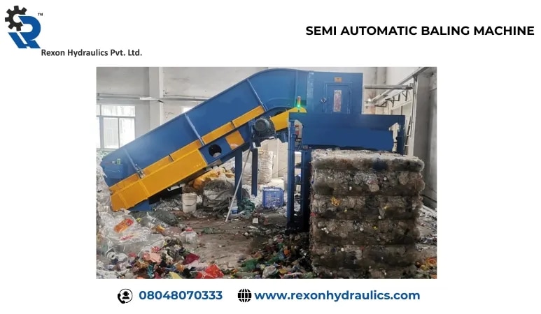 SEMI AUTOMATIC BALING MACHINE image 1