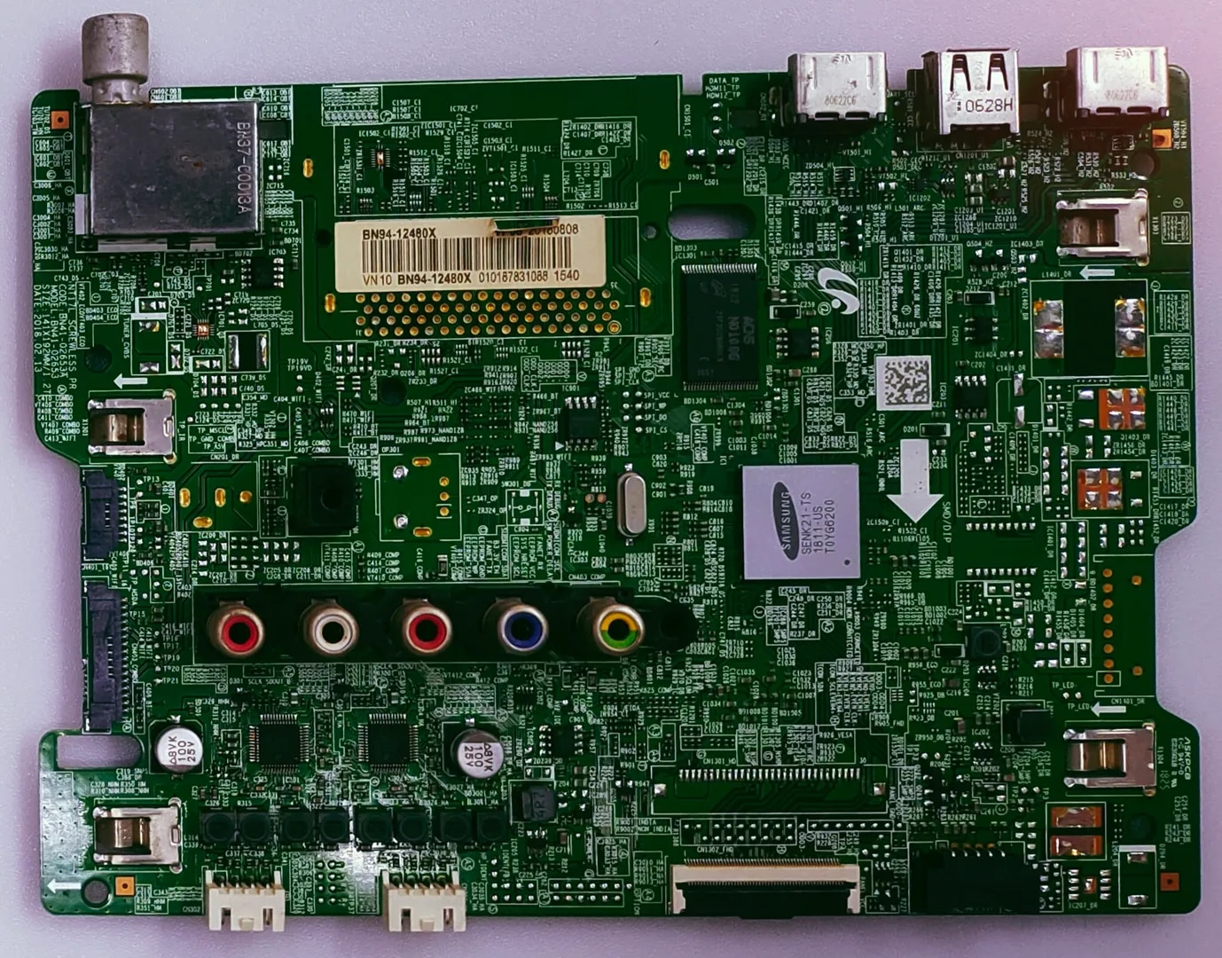 SAMSUNG UA49N5100ARXXL LED TV MOTHER BOARD image 1