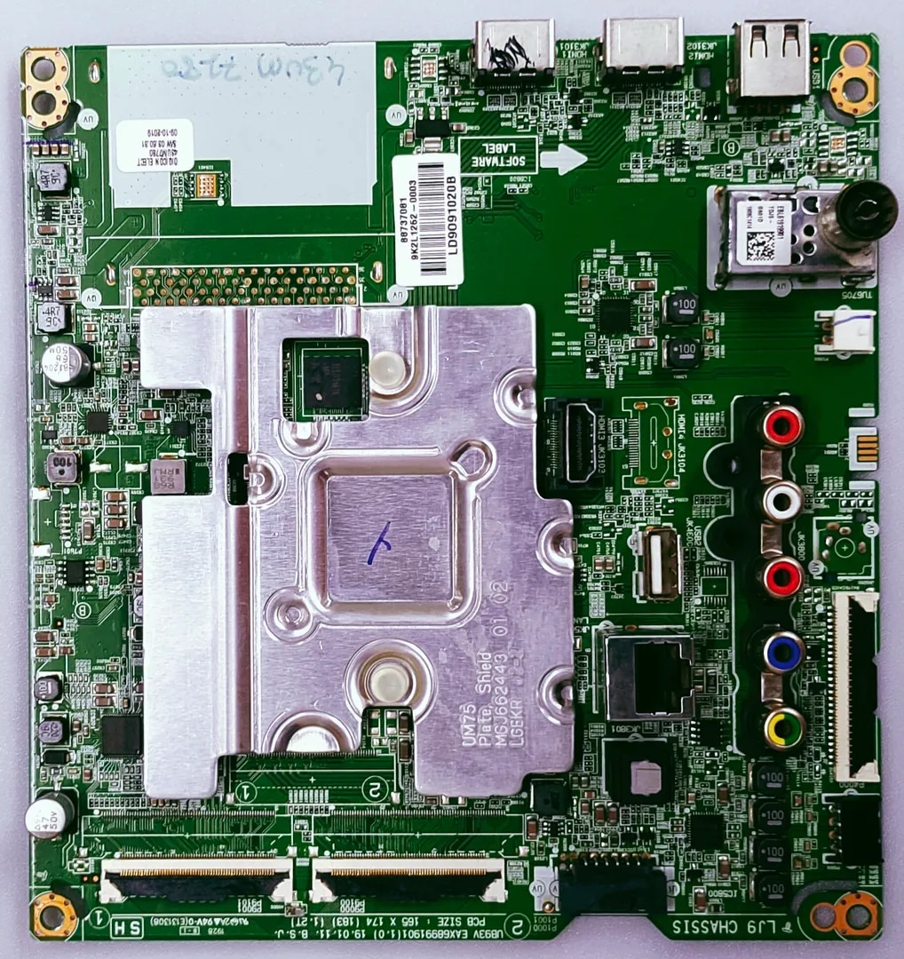 LG 43UM7780FTA 4K LED TV ANDROID MOTHER BOARD image 1