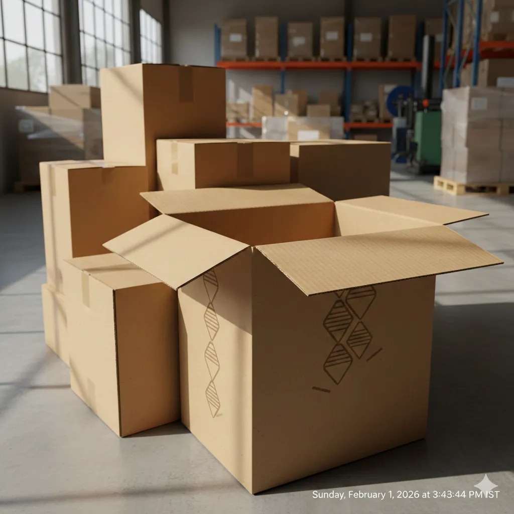 Single Wall Corrugated Boxes image 1