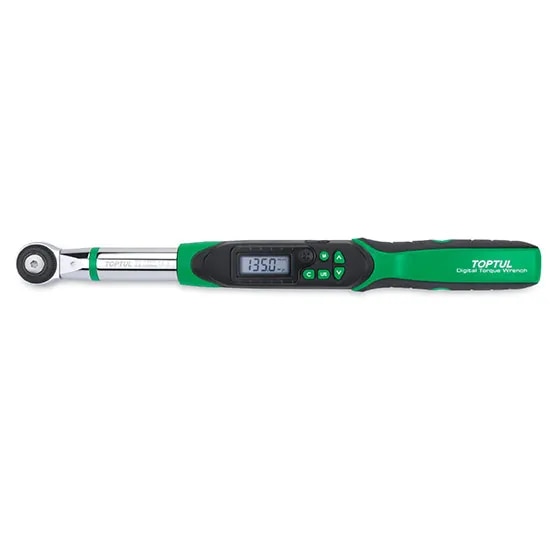 Digital Torque Wrench With Reversible Ratchet Insert Tool image 1
