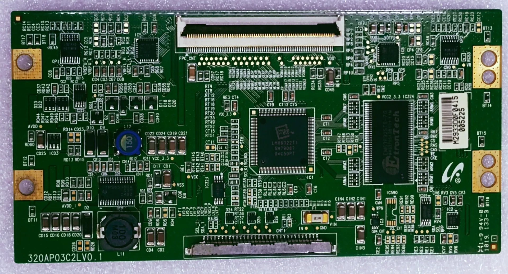 SANSUI LCDTCSL32HBM LED TV TCON PART NUMBER 320AP03C2LVO.1 image 1