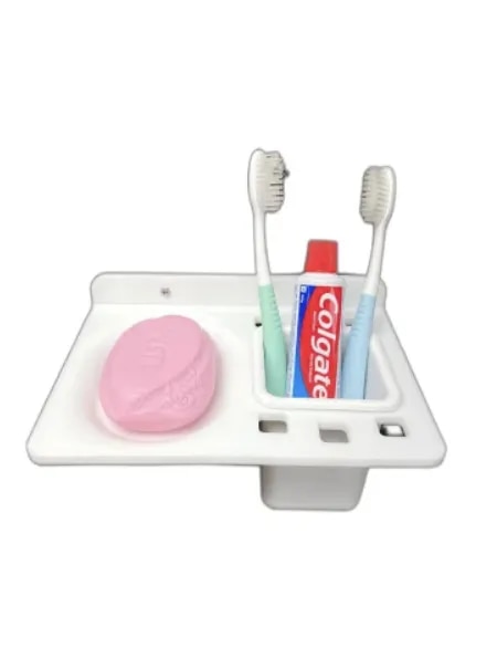 Acrylic 2 in 1 soap dish image 1