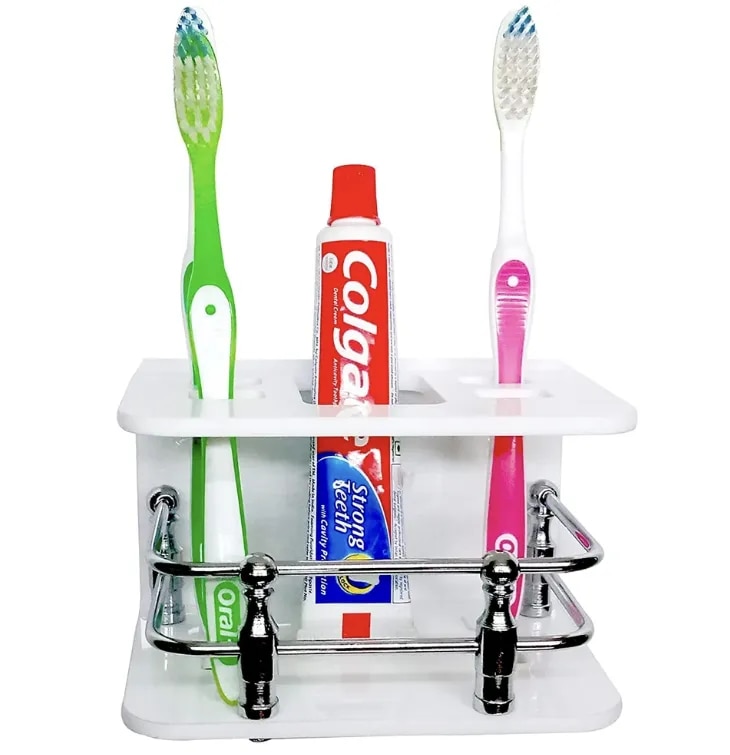 Acrylic Toothpaste Brush Holder image 1