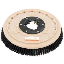 Nylon 17 Inch Single Disc Machine Heavy Duty Hard Brush – Deep Floor Cleaning Power image 1