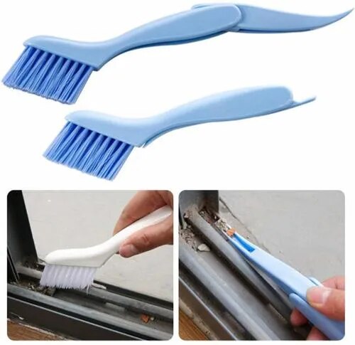 Window Slot Track Groove Dust Cleaner Remover Brush – Deep Track Cleaning Tool image 1