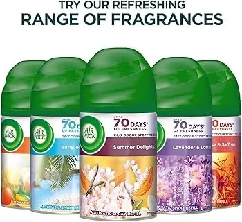 Air Wick Flusmatic Refill for Long-Lasting Automatic Freshness image 1