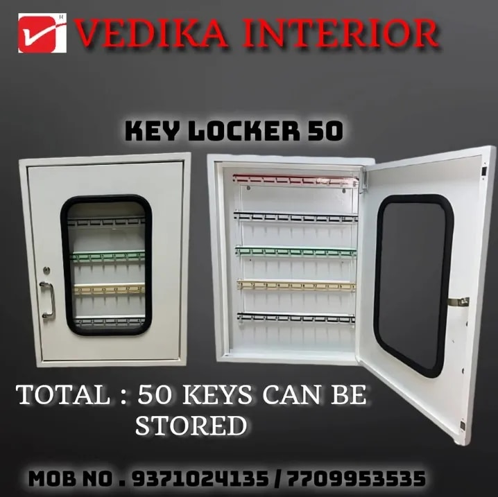 Metal Key Storage Box Key Cabinet image 1