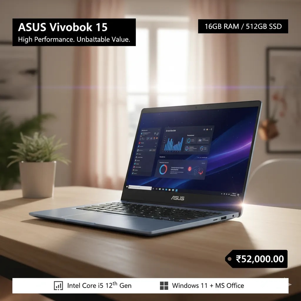 ASUS Vivobook 15 (X1504ZA) | Intel Core i5 12th Gen image 1