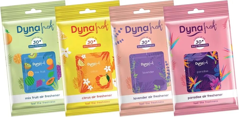 Dyna Air Freshener Pouch (POCKET) 10G – Long-Lasting Fresh Fragrance image 1