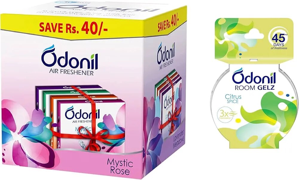 Odonil Room Freshening Gelz – Long-Lasting Odour Control Solution image 1