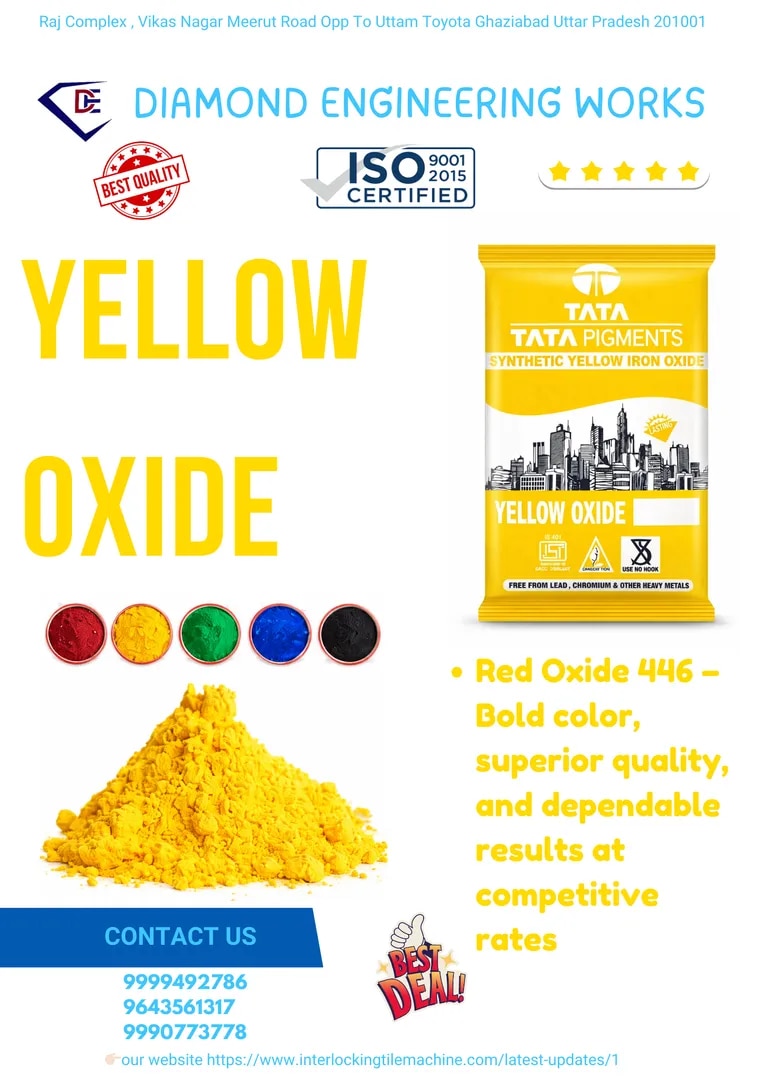 Tata Pigment Yellow Oxide image 1