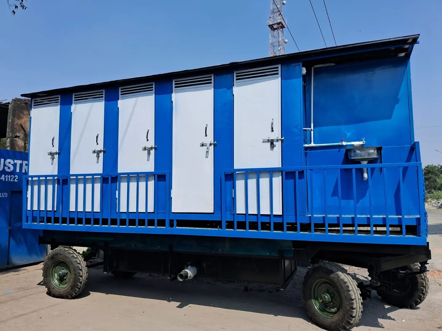 10 Seated Mobile Toilet Van image 1