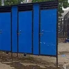 3 Seated Portable Toilet image 1