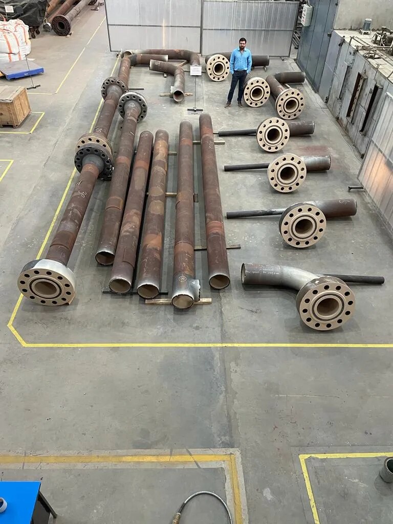 INTERNAL FBE COATED SPOOL 7 MTR image 1