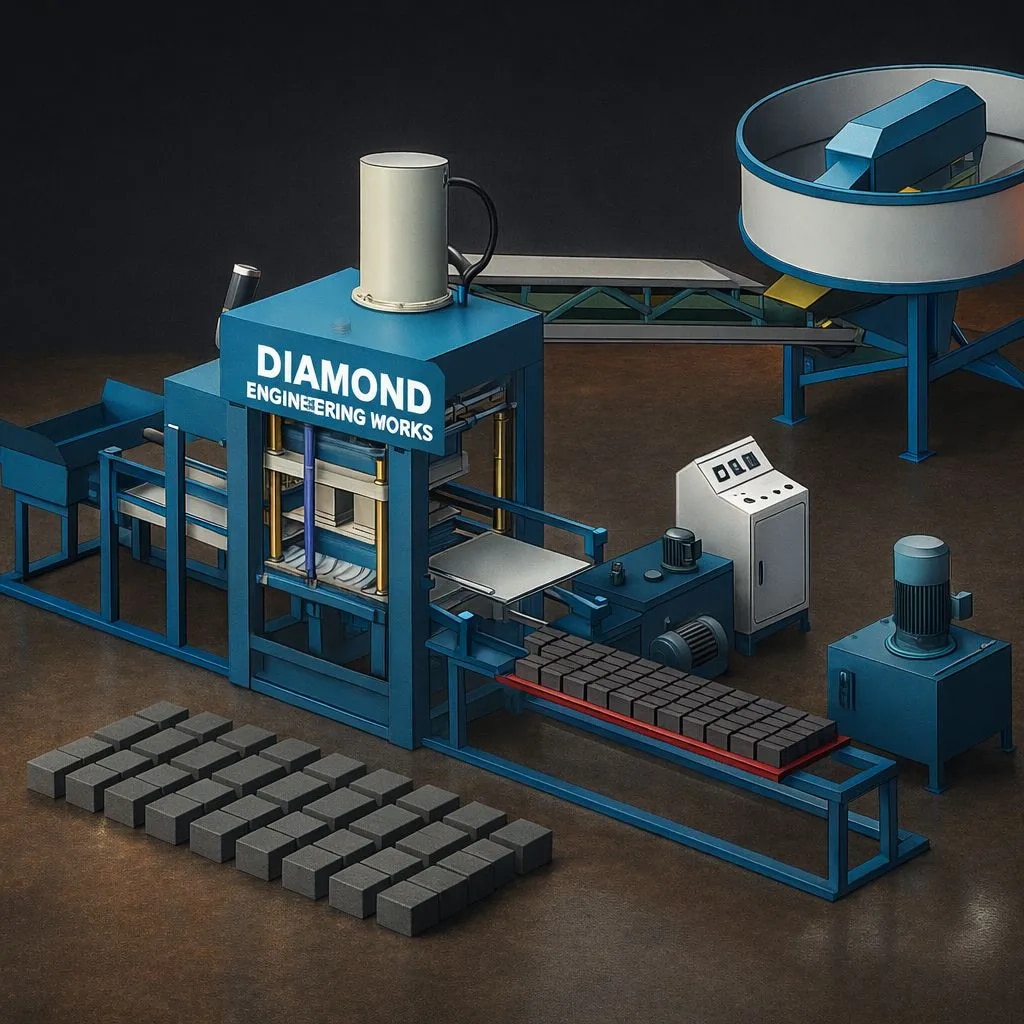 Fly Ash Brick Machine image 1