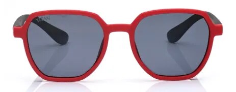Dash Grey Geometric Polarized Sunglasses for Kids (SDS054GY3PV) image 1