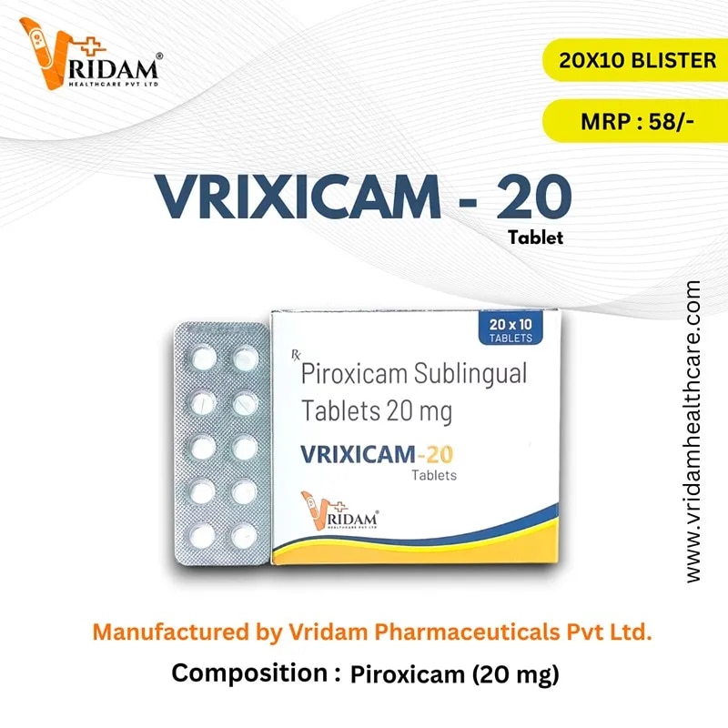 VRIXICAM 20 TABLET image 1