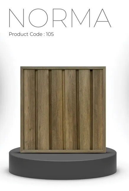 PARE NORMA PANEL (ARTSIAN OAK) - 12 Feet image 1