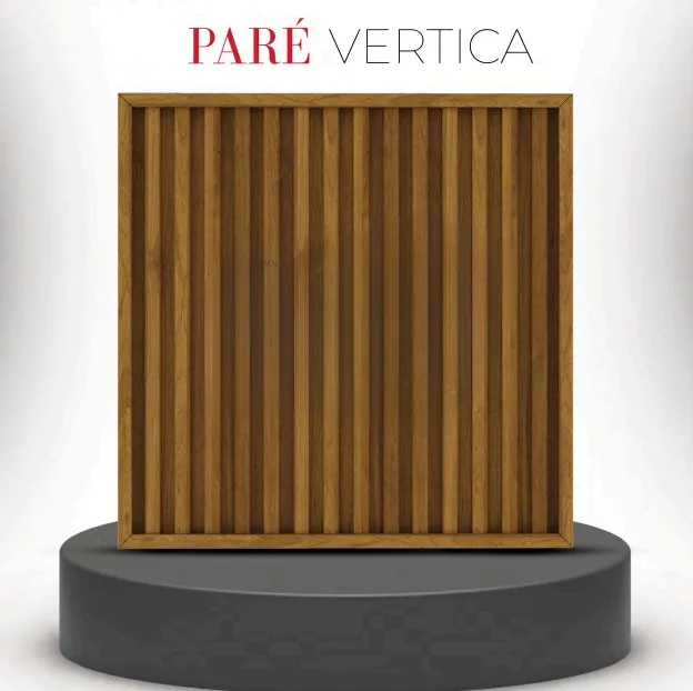 PARE VERTICA PANEL (OAK WOOD OCRE) - 10 Feet image 1