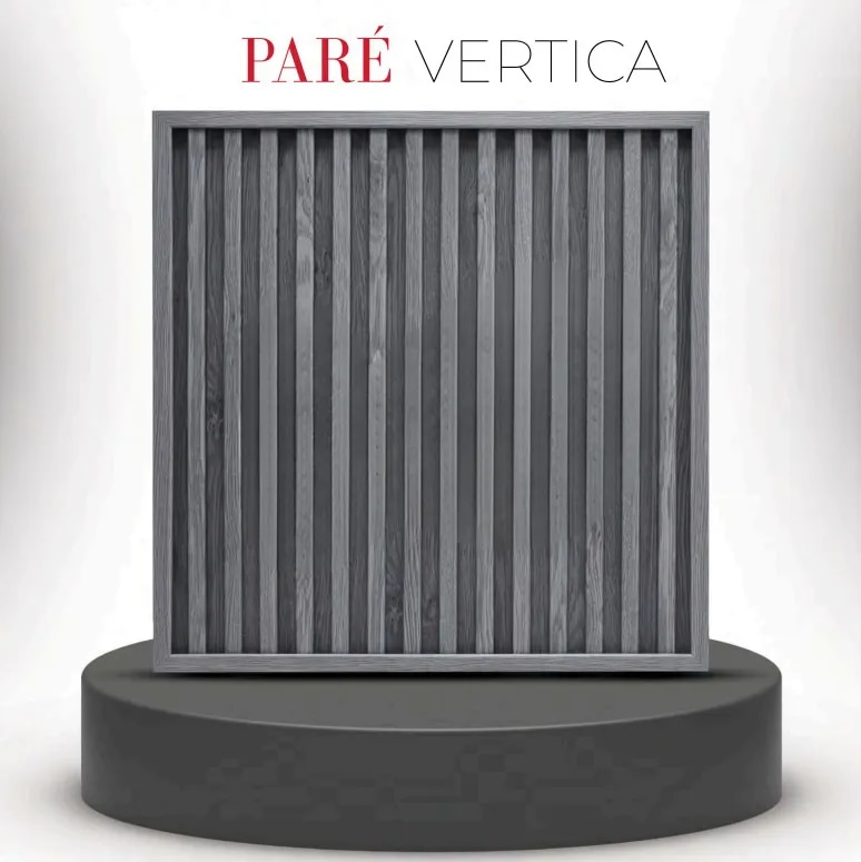 PARE VERTICA PANEL (ASH WOOD GREY) - 10 Feet image 1