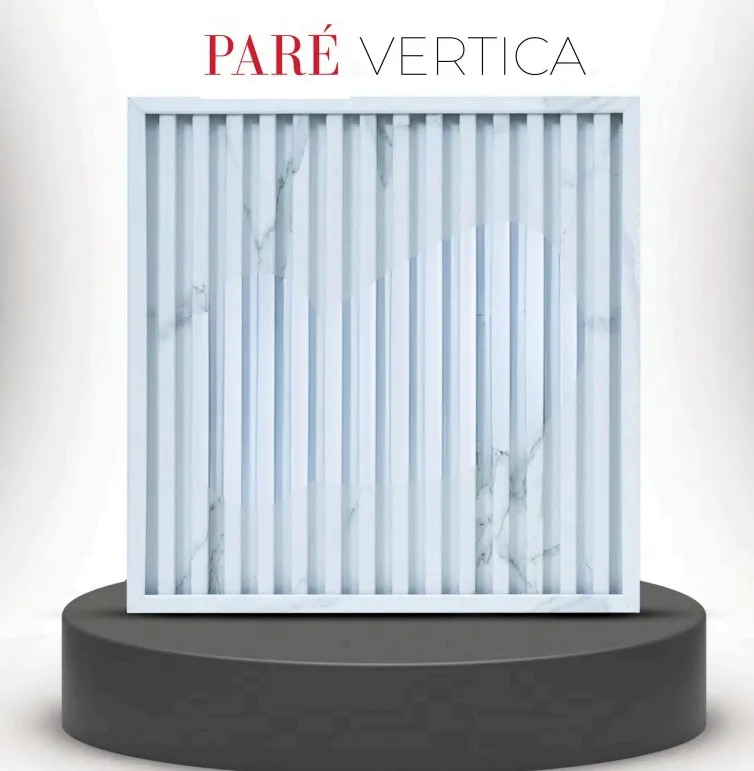 PARE VERTICA PANEL (STATUARIO) - 10 Feet image 1