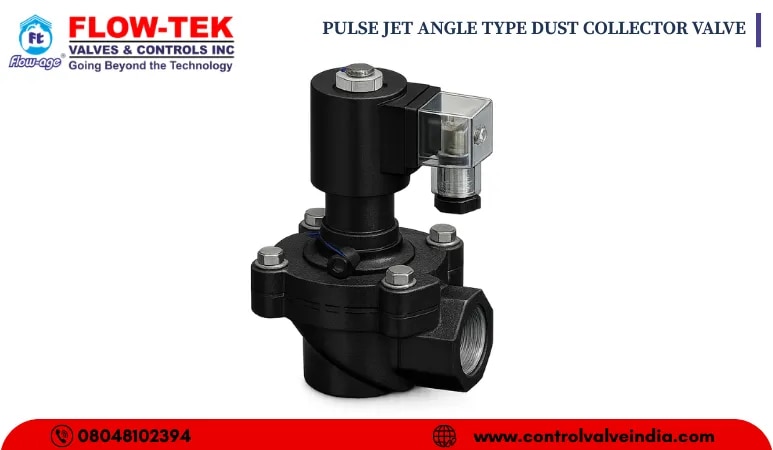 PULSE JET ANGLE TYPE DUST COLLECTOR VALVE image 1
